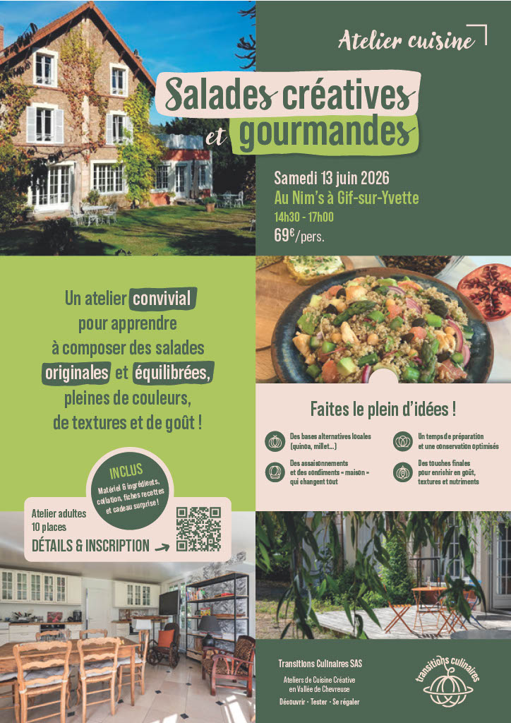 Salades créatives et gourmandes